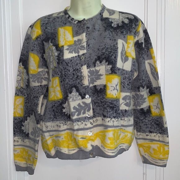 Vtg 60s Petti Glen cardigan sweater - Picture 1 of 7